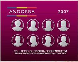 Andorra 2007 møntsæt  