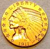 USA. 5 $ 1911. Indian