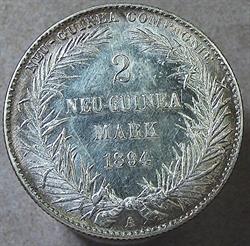 Tysk ny Guinea  2 mark 1894