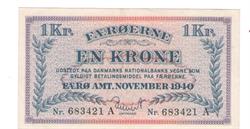 1 krone 1940