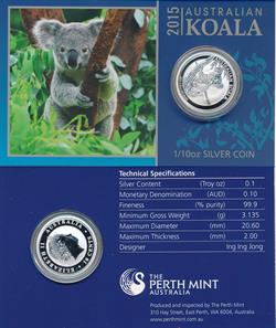 10 cent 2015. Koala.