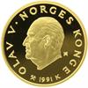 Norge. 1500 kr. 1991. Vinter OL i LIllehammer. 