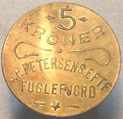 5 kroner Fuglefjord