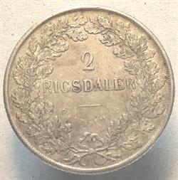 2 rigsdaler 1854 FF